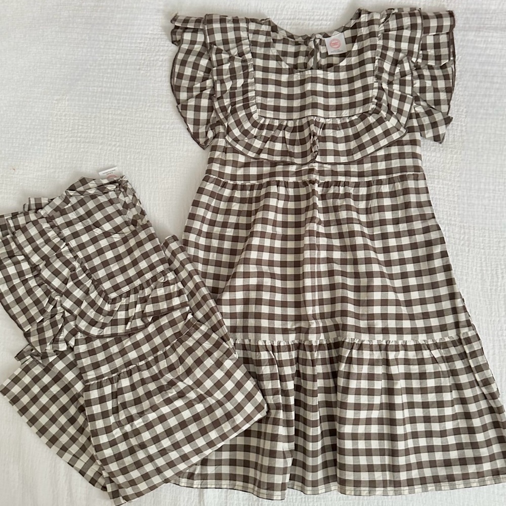 NWOT WN GINGHAM DRESS